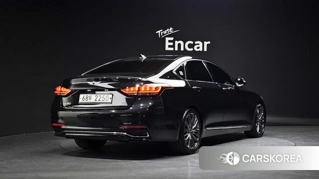 Genesis G80 2018 Черный из Кореи