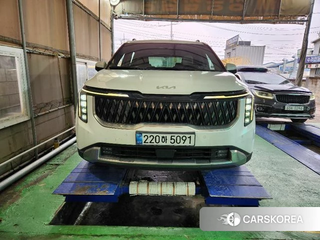 Kia The New Carnival 4th Generation 2024 Белый из Кореи