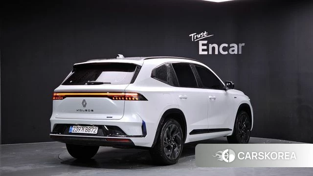 Renault Korea (Samsung) Grand Coleos 2024 Белый из Кореи