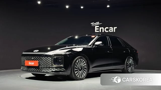 Hyundai Grandeur Hybrid (GN7) 2024 Черный из Кореи