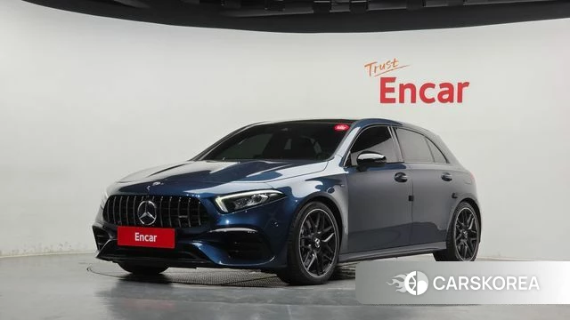 Mercedes-Benz A-Class W177 2023 Синий из Кореи