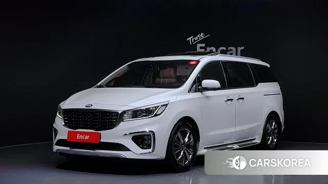 Kia The New Carnival 2018 Белый из Кореи