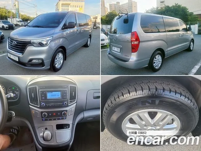 Hyundai The New Grand Starex 2019 Серебристо-серый из Кореи