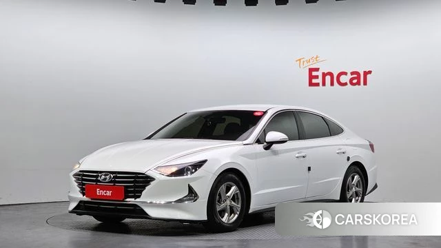 Hyundai Sonata (DN8) 2019 Белый из Кореи