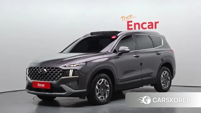 Hyundai The New Santa Fe 2022 Серый из Кореи