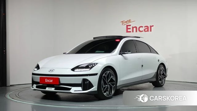 Hyundai Ionic 6 2022 Белый из Кореи
