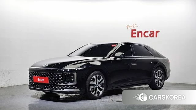Hyundai Grandeur (GN7) 2023 Черный из Кореи