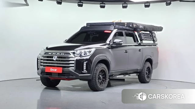 Ssangyong The New Rexton Sports Cannes 2021 Черный из Кореи