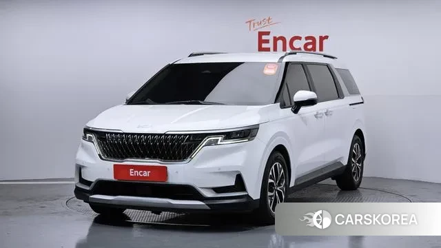 Kia Carnival 4th generation 2021 Белый из Кореи