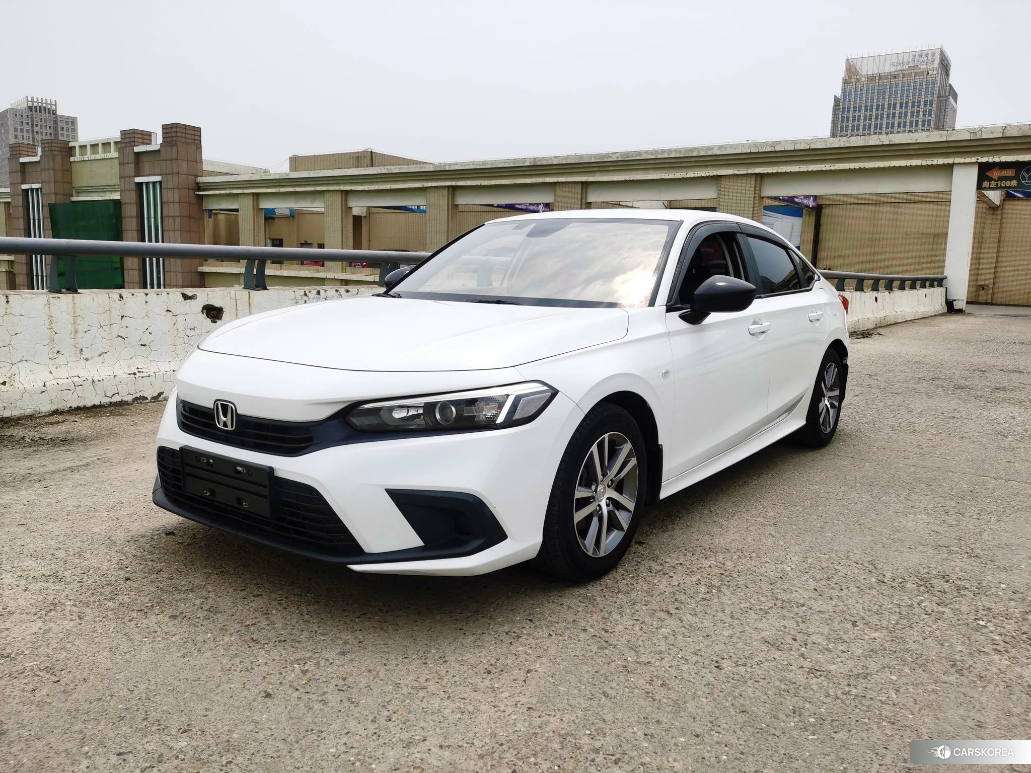 Honda Civic 2021 Белый из Китая