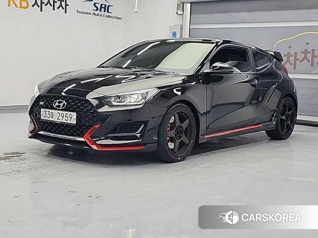 Hyundai Veloster (JS) 2018 Черный из Кореи