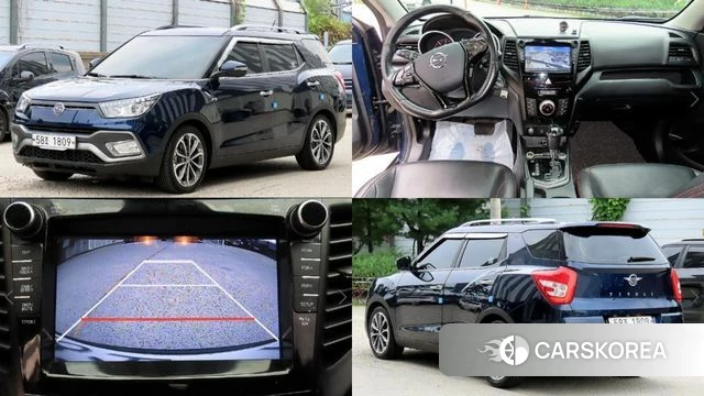 Ssangyong Tivoli Air 2018 Синий из Кореи