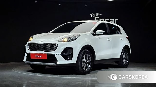 Kia Sportage The Bold 2021 Белый из Кореи