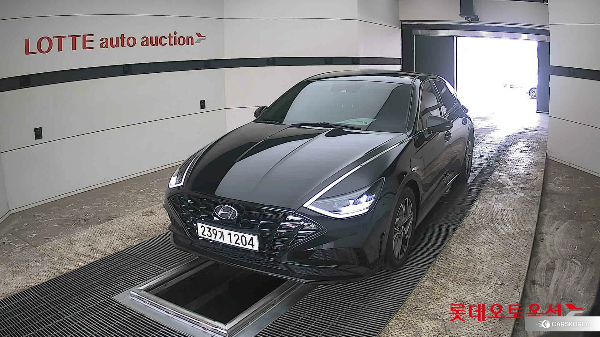 Hyundai Sonata 2022 Midnight Black Pearl из Кореи