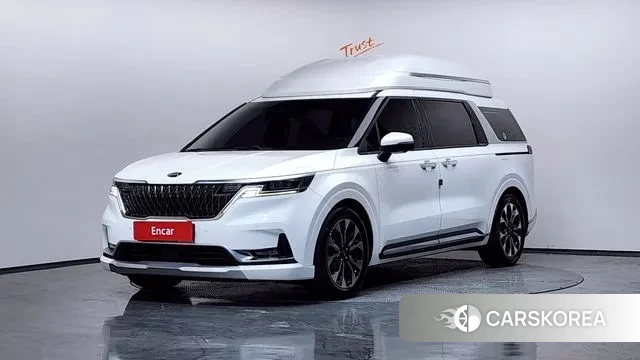 Kia Carnival 4th generation 2021 Белый из Кореи