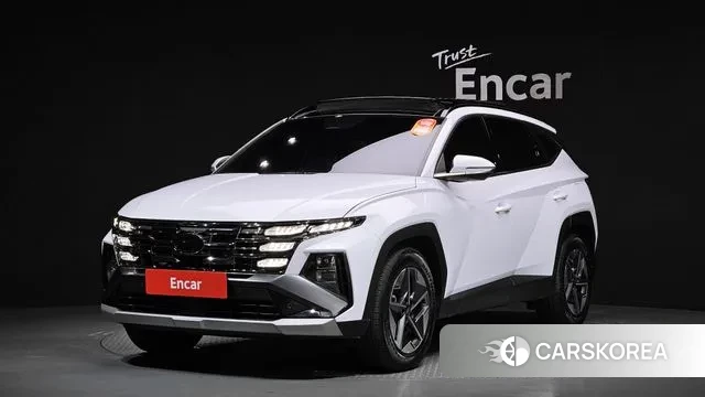 Hyundai The New Tucson Hybrid (NX4) 2024 Белый из Кореи