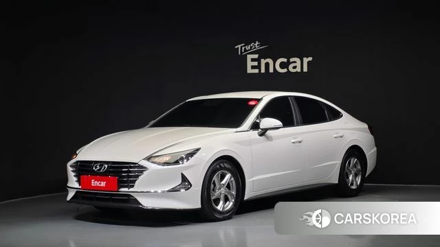 Hyundai Sonata (DN8) 2020 Белый из Кореи