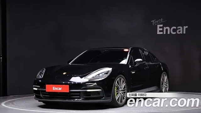 Porsche Panamera (971) 2019 Черный из Кореи