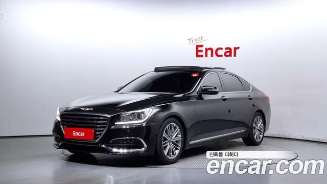 Genesis G80 2018 Черный из Кореи