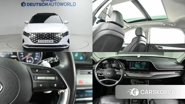 Hyundai The New Grandeur IG 2020 Белый из Кореи