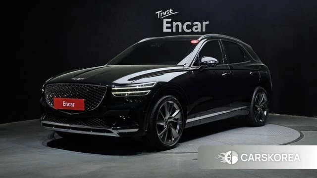 Genesis GV70 2021 Черный из Кореи