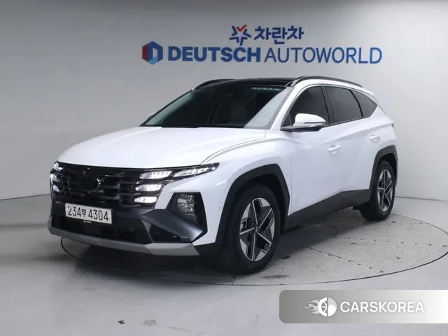 Hyundai The New Tucson (NX4) 2024 Белый из Кореи