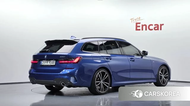 BMW 3 Series (G20) 2022 Синий из Кореи