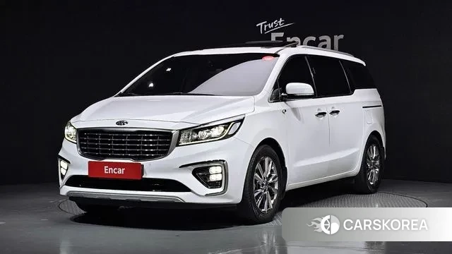 Kia The New Carnival 2018 Белый из Кореи