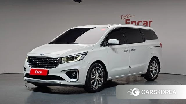 Kia The New Carnival 2020 Белый из Кореи