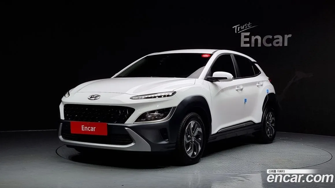 Hyundai The New Kona Hybrid 2023 Белый из Кореи