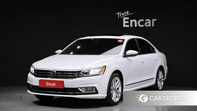 Volkswagen The New Passat 2018 Белый из Кореи