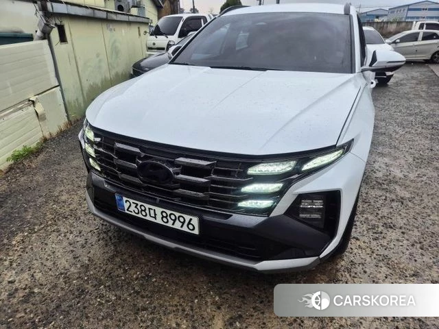 Hyundai The New Tucson Hybrid (NX4) 2024 Белый из Кореи