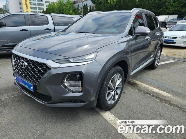Hyundai Santa Fe TM 2020 Серый из Кореи