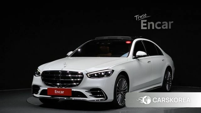 Mercedes-Benz S-Class W223 2024 Белый из Кореи