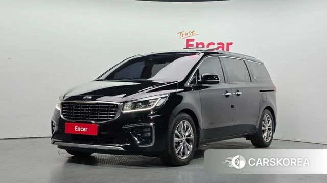 Kia The New Carnival 2018 Черный из Кореи
