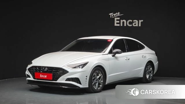 Hyundai Sonata (DN8) 2022 Белый из Кореи