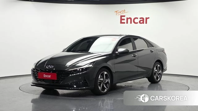 Hyundai Avante (CN7) 2021 Серый из Кореи