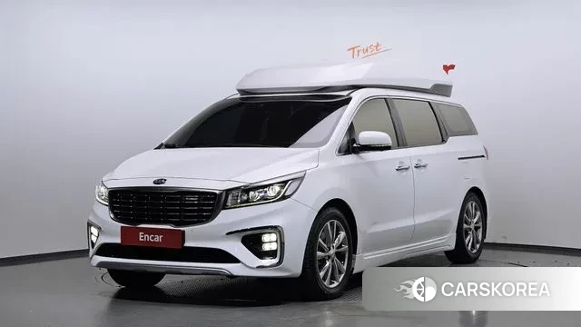 Kia The New Carnival 2019 Белый из Кореи
