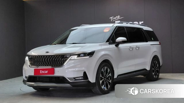 Kia Carnival 4th generation 2021 Белый из Кореи