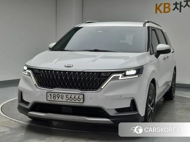 Kia Carnival 4th generation 2021 Белый из Кореи