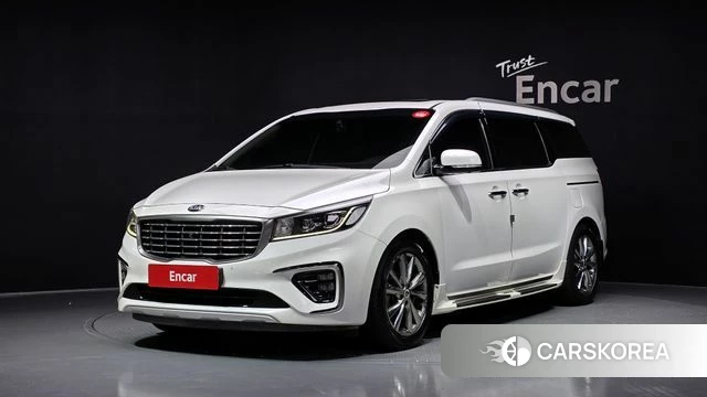Kia The New Carnival 2018 Белый из Кореи