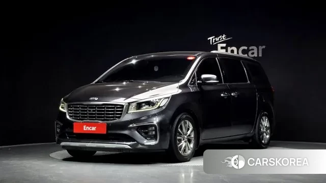 Kia The New Carnival 2018 Черный из Кореи