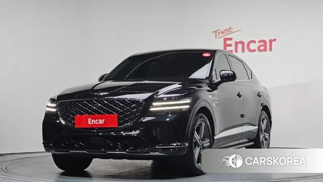 Genesis GV80 Coupe 2023 Черный из Кореи