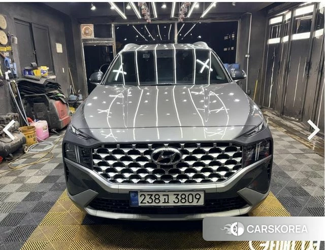 Hyundai The New Santa Fe 2021 Серый из Кореи