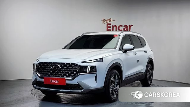 Hyundai The New Santa Fe 2022 Белый из Кореи