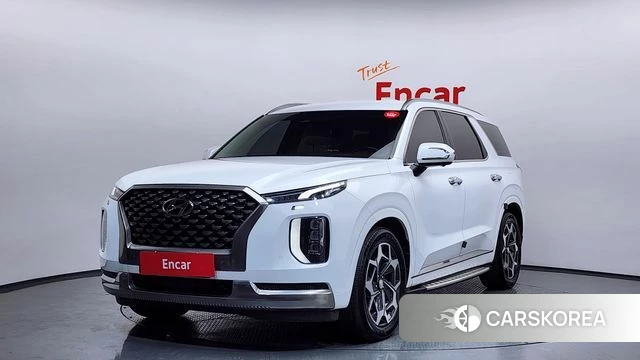 Hyundai Palisade 2021 Белый из Кореи