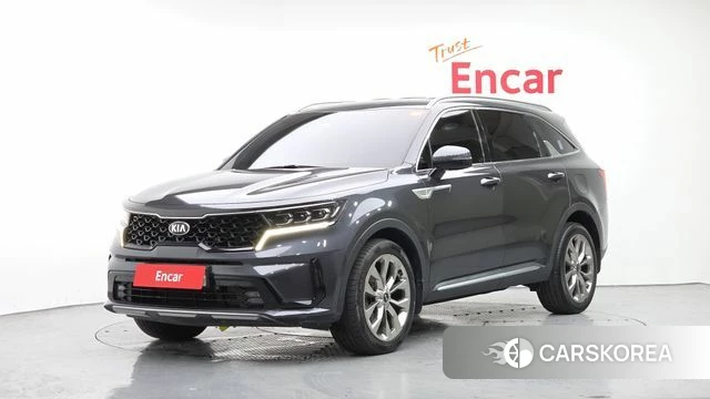 Kia Sorento 4th Generation 2020 Небесно-голубой из Кореи