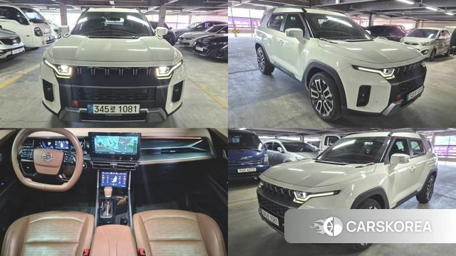 Ssangyong Torres 2023 Белый из Кореи