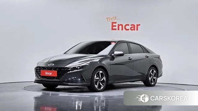 Hyundai Avante Hybrid (CN7) 2022 Серый из Кореи