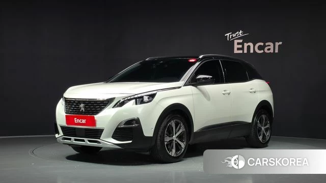 Peugeot 3008 second generation 2019 Белый из Кореи